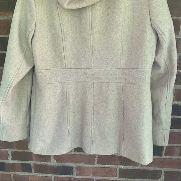 Avanti Wool Blend Hooded Zip Up Jacket Coat Women’s Large Regular - Picture 9 of 11